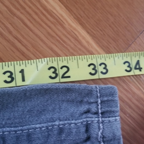 Joe Jean's Grey Cigarette Skinny NWT $189 - Picture 3 of 8